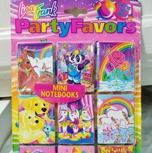 9 Lisa Frank Mini Notebooks
